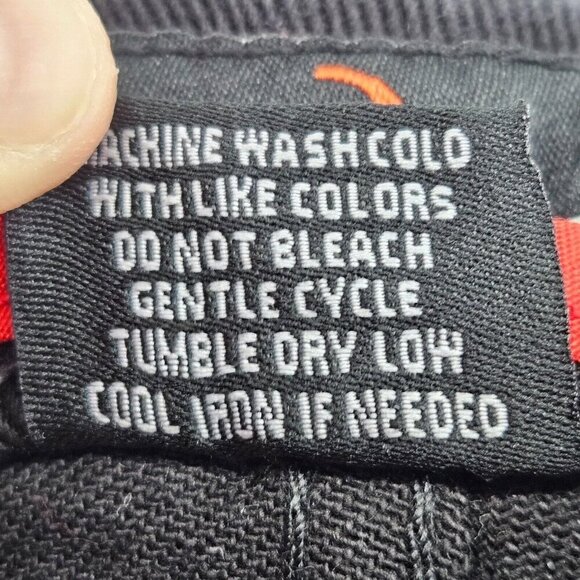 Copper Rivet Distressed Zipper Jeans Black Men’s Size 44x31 Punk Goth Moto Edgy - Picture 8 of 12